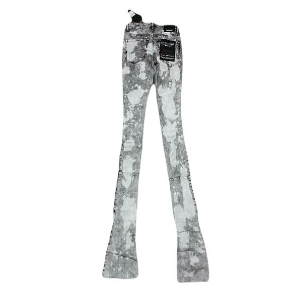 Si Tu Veux Warren Jean Gray Wash Size 30 New - Picture 2 of 5